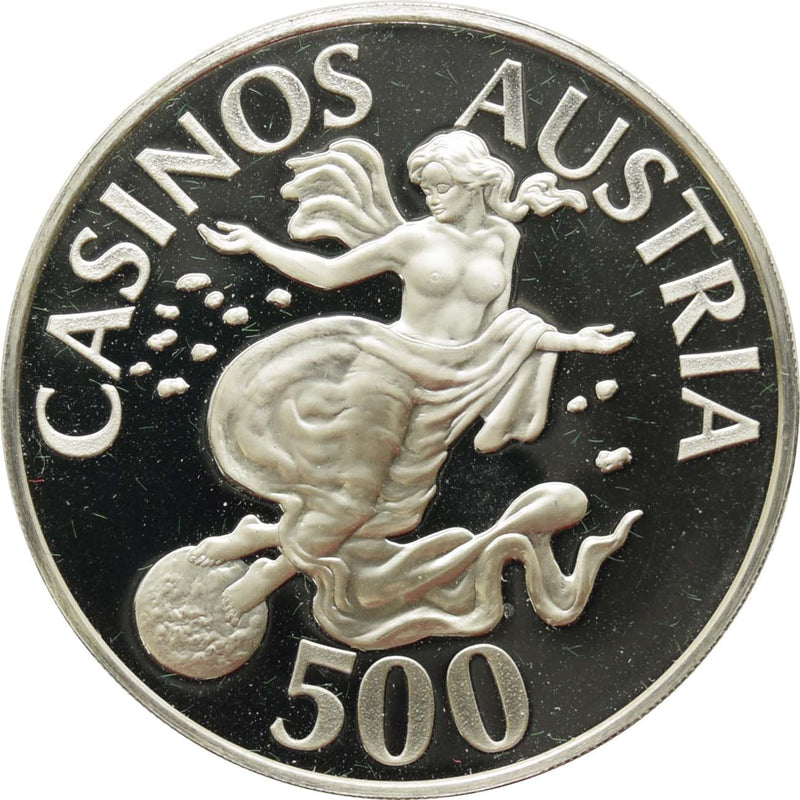 Casinos Austria Wien Austria 500 Schilling Token