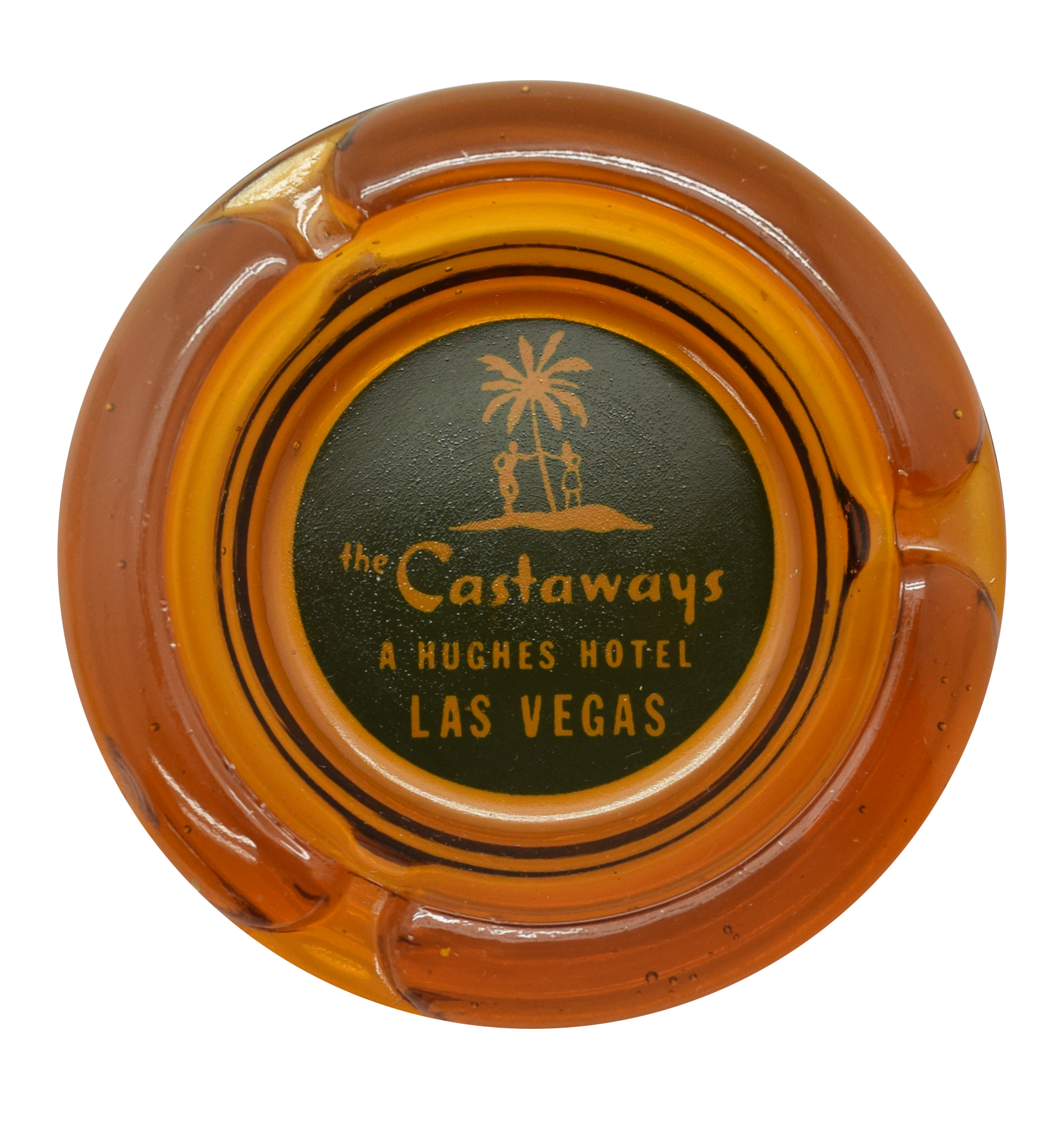 Castaways Casino Las Vegas Nevada "A Hughes Hotel" Smoked Ashtray