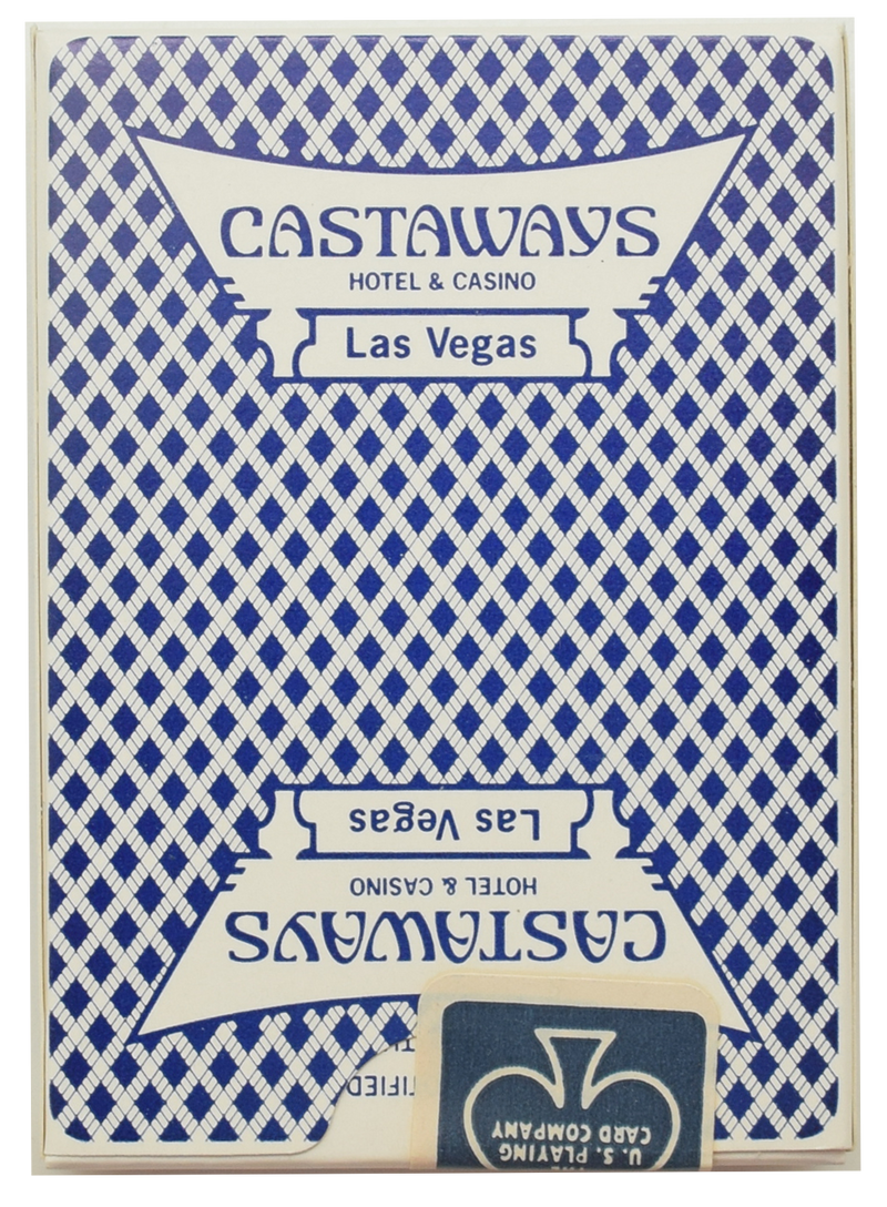 Castaways Casino Las Vegas NEW Blue Playing Card Deck