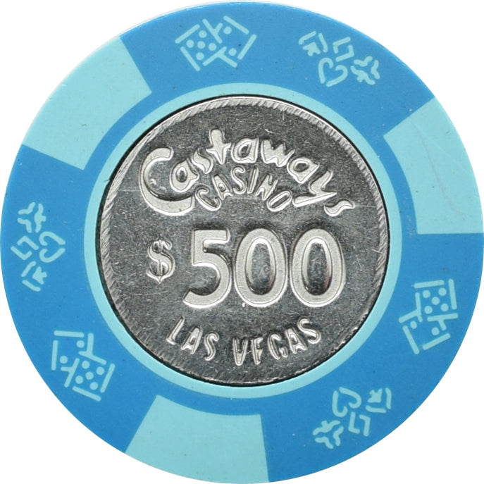Castaways Casino Las Vegas Nevada $500 Chip 1985