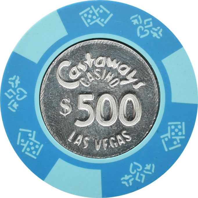 Castaways Casino Las Vegas Nevada $500 Chip 1985