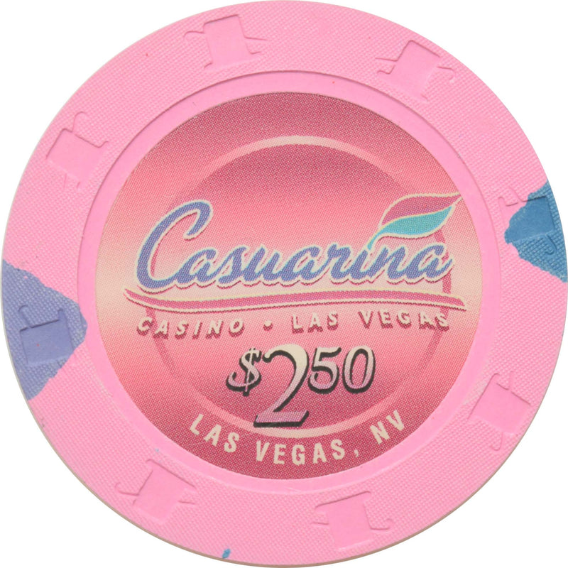 Casuarina Casino Las Vegas Nevada $2.50 Chip 2003