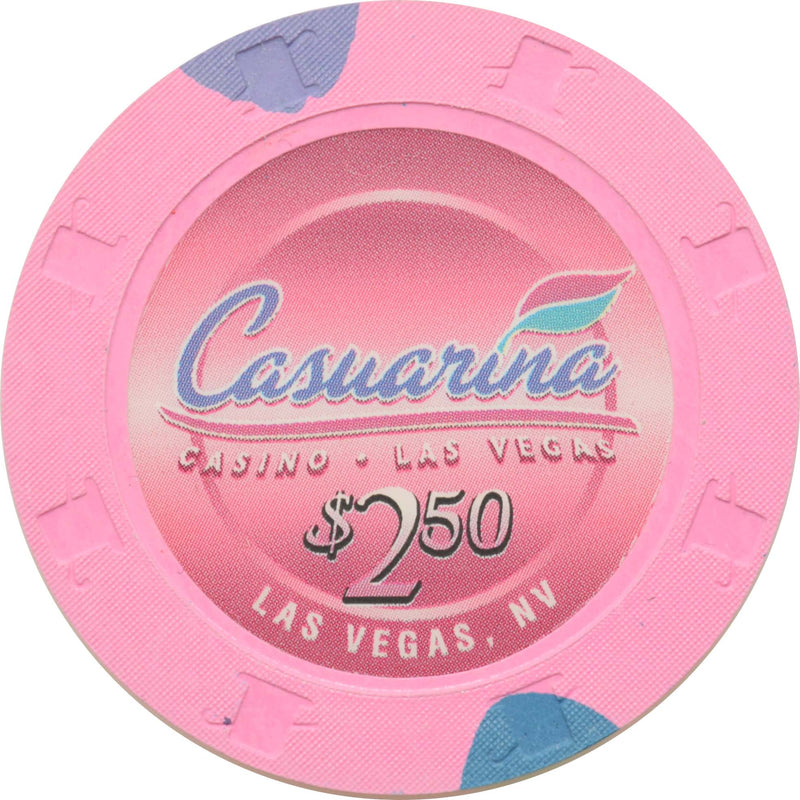 Casuarina Casino Las Vegas Nevada $2.50 Chip 2003