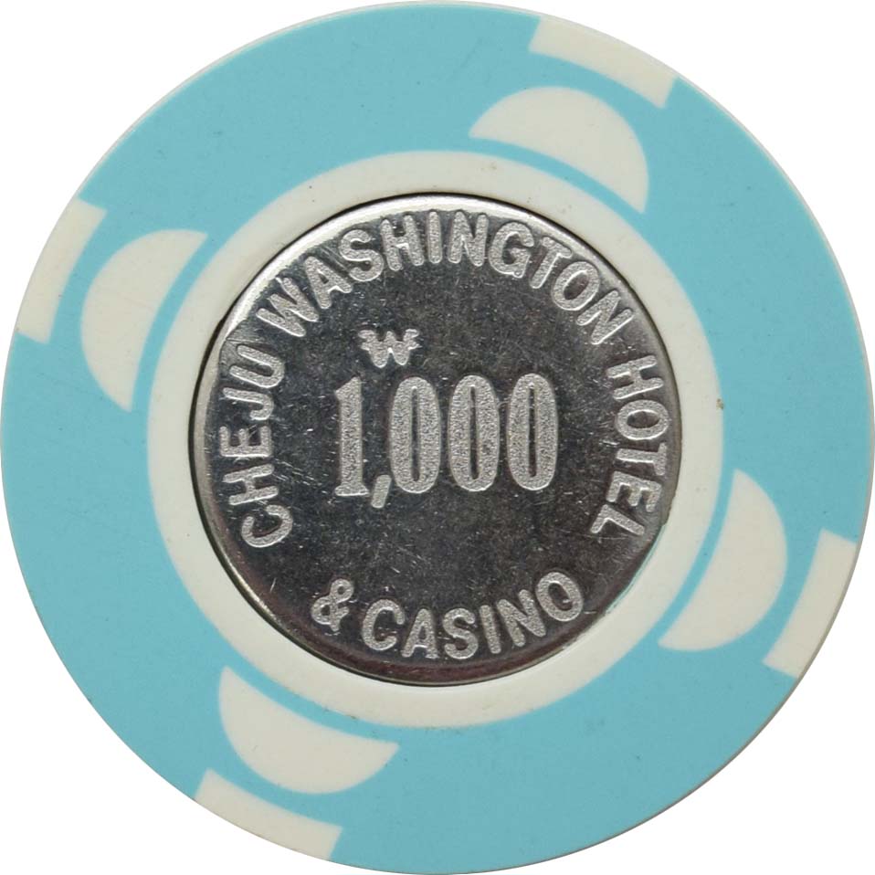 Cheju Washington Casino ₩1000 Chip Cheju South Korea