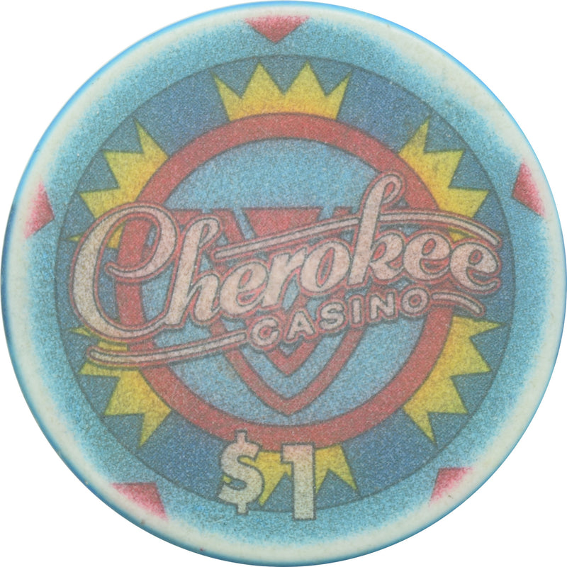 Cherokee Casino Catoosa Oklahoma $1 Chip