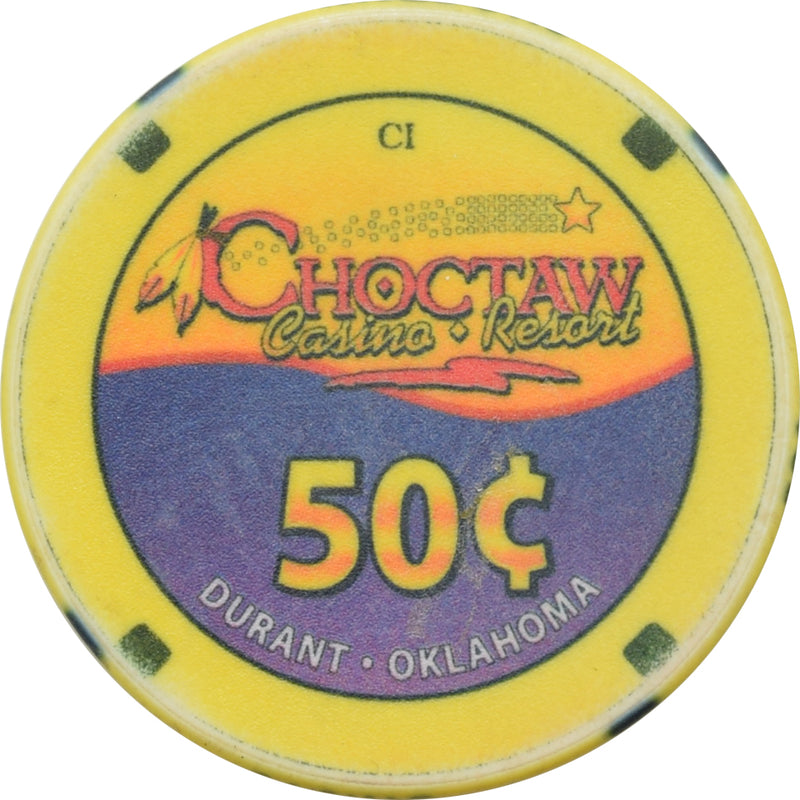 Choctaw Casino Durant Oklahoma 50 Cent Chip