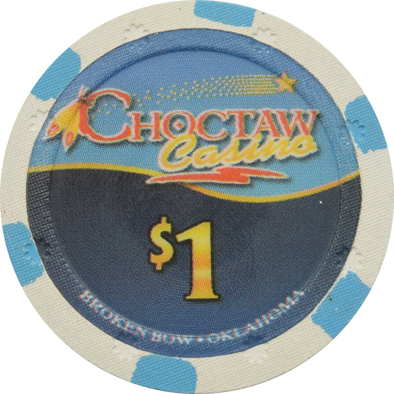 Choctaw Casino Broken Bow OK $1 Chip