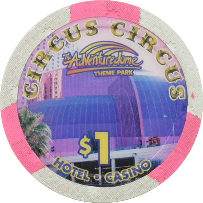Circus Circus Casino Las Vegas $1 Chip 2010