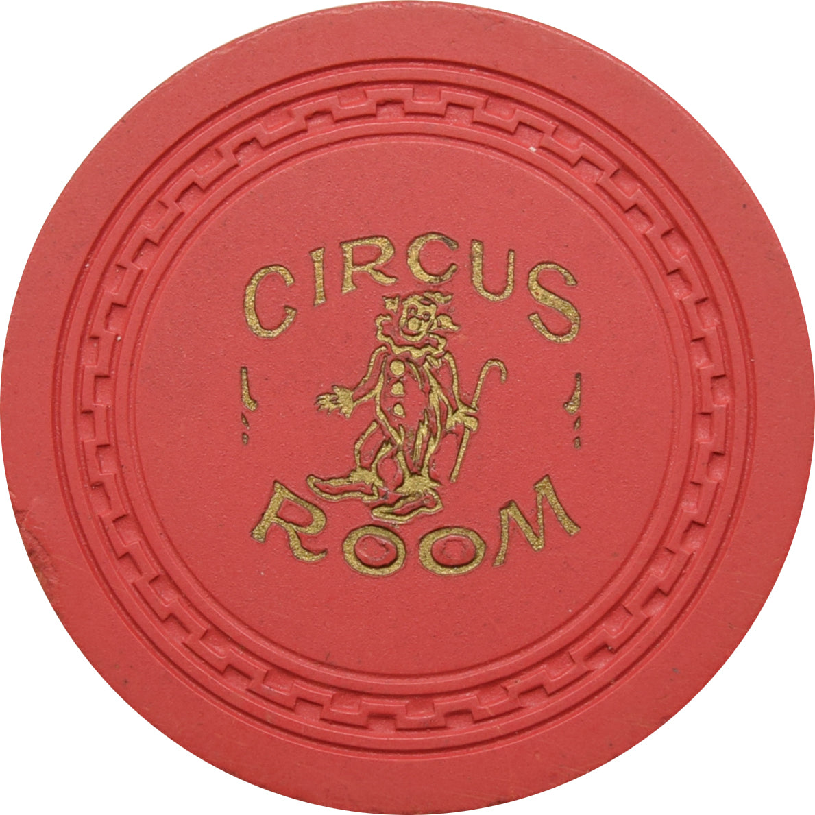 Circus Room Casino Lake Tahoe Nevada $5 Chip 1952