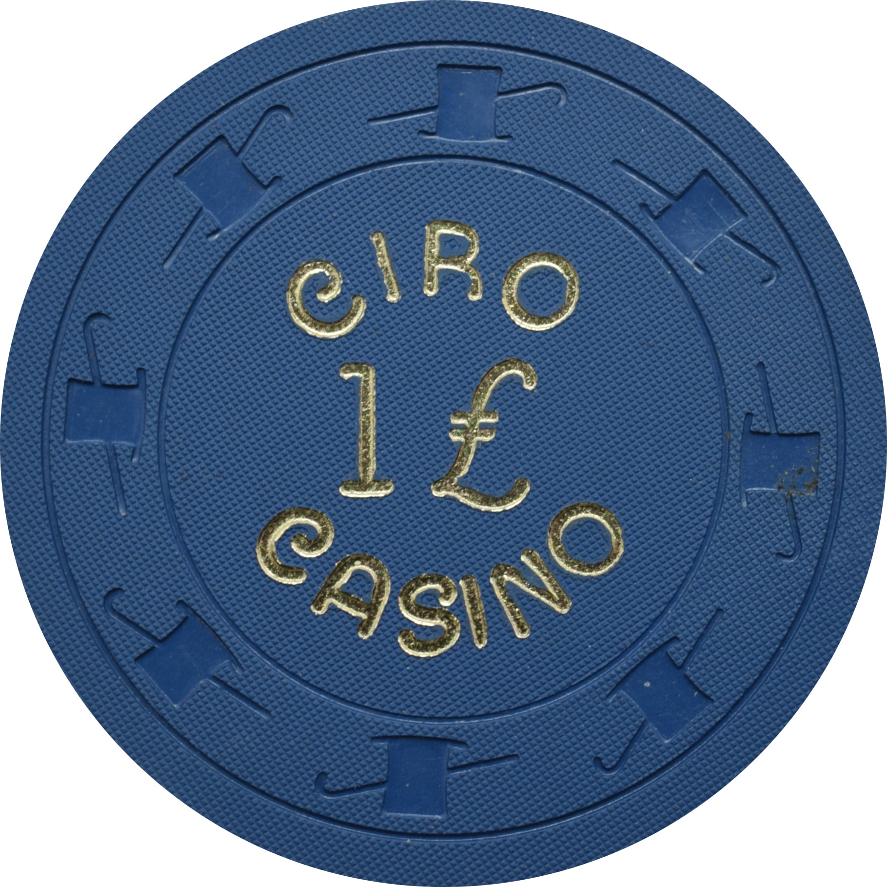 Ciro Casino London United Kingdom UK £1 Chip