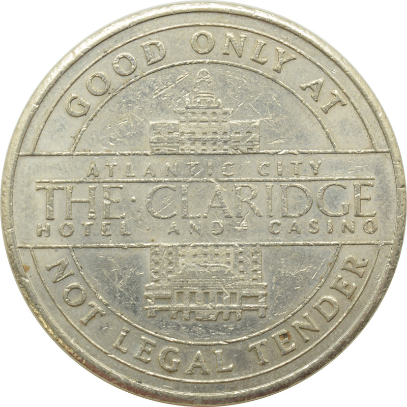 Claridge Casino Atlantic City New Jersey $1 Token