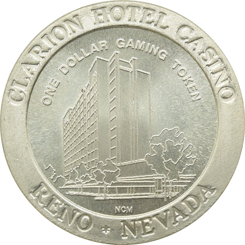 Clarion Casino Reno NV $1 Token 1991