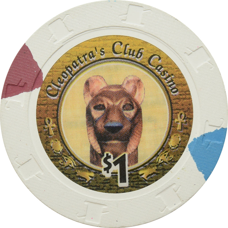 Cleopatra's Club Casino Kennewick WA $1 Chip