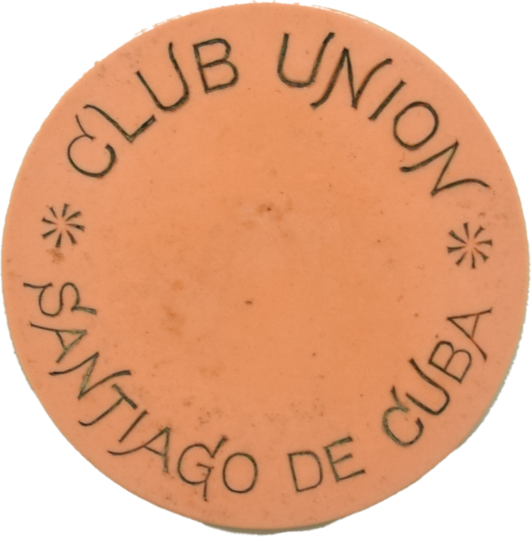 Club Union Casino Santiago de Cuba $1/2 Chip