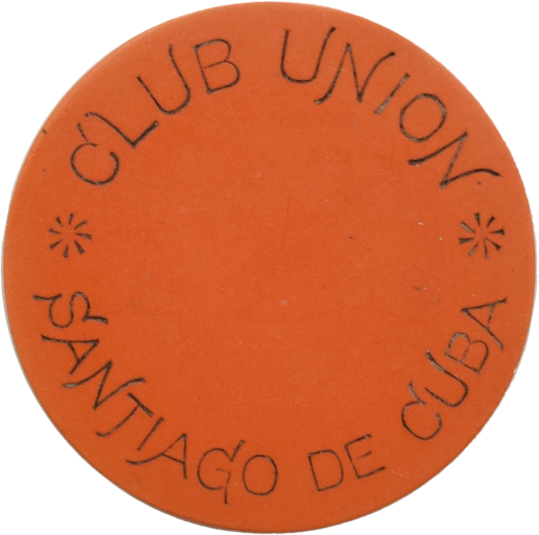 Club Union Casino Santiago de Cuba $20 Chip #2