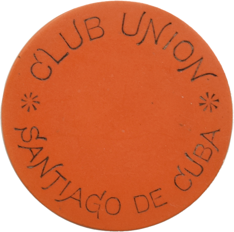 Club Union Casino Santiago de Cuba $20 Chip