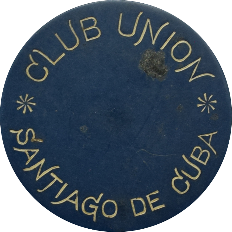 Club Union Casino Santiago de Cuba $3 Chip