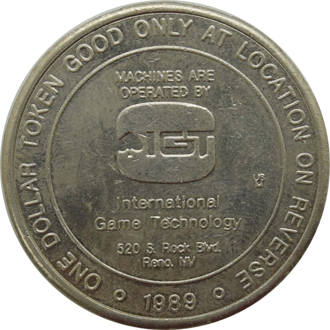 Colombo's Reno Nevada $1 Token 1989