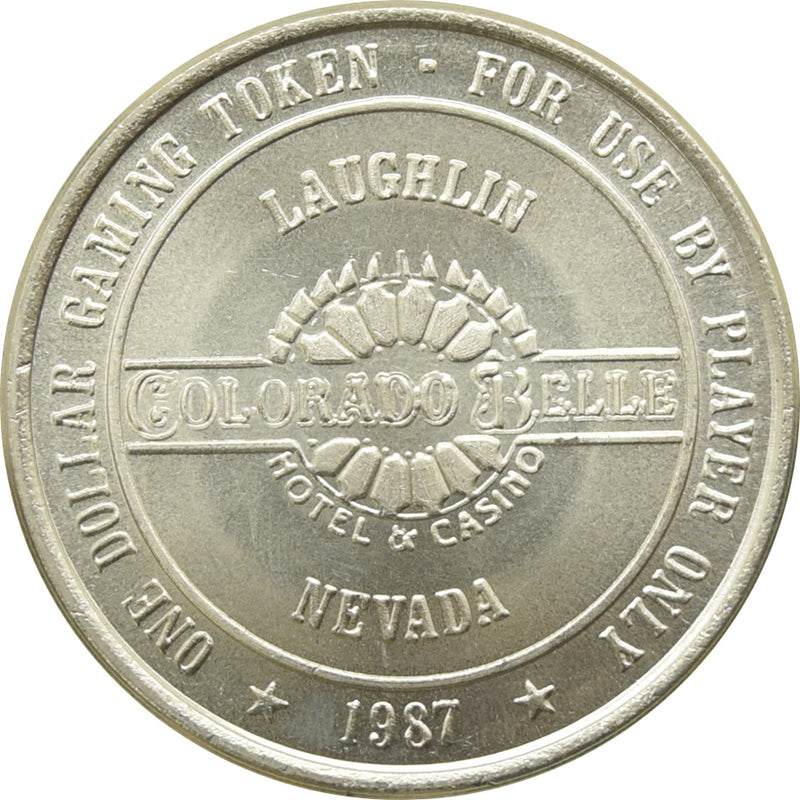 Colorado Belle Casino Laughlin NV $1 Token 1987