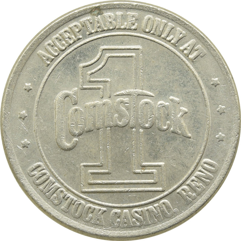 Comstock Casino Reno NV $1 Token 1979