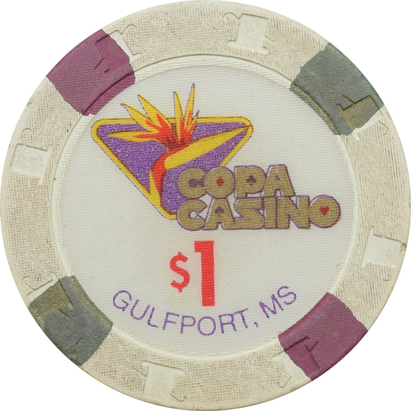 Copa Casino Gulfport MS $1 Chip