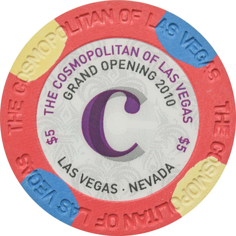 Cosmopolitan Casino Las Vegas Nevada $5 Grand Opening Chip 2010