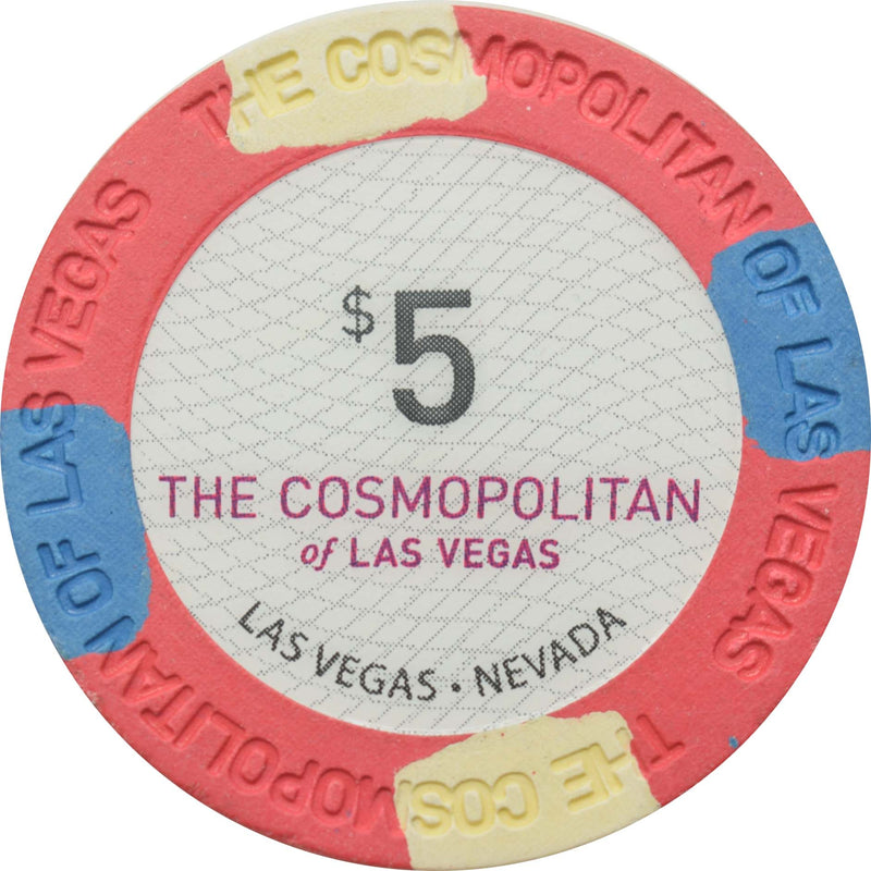 Cosmopolitan Casino Las Vegas Nevada $5 Chip 2010
