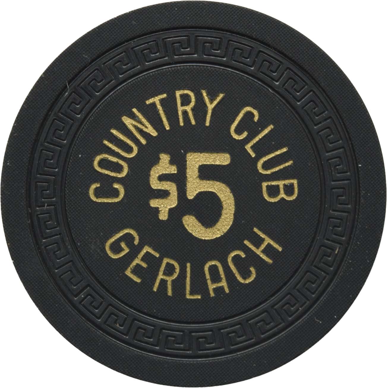 Country Club Casino Gerlach Nevada $5 Chip 1953