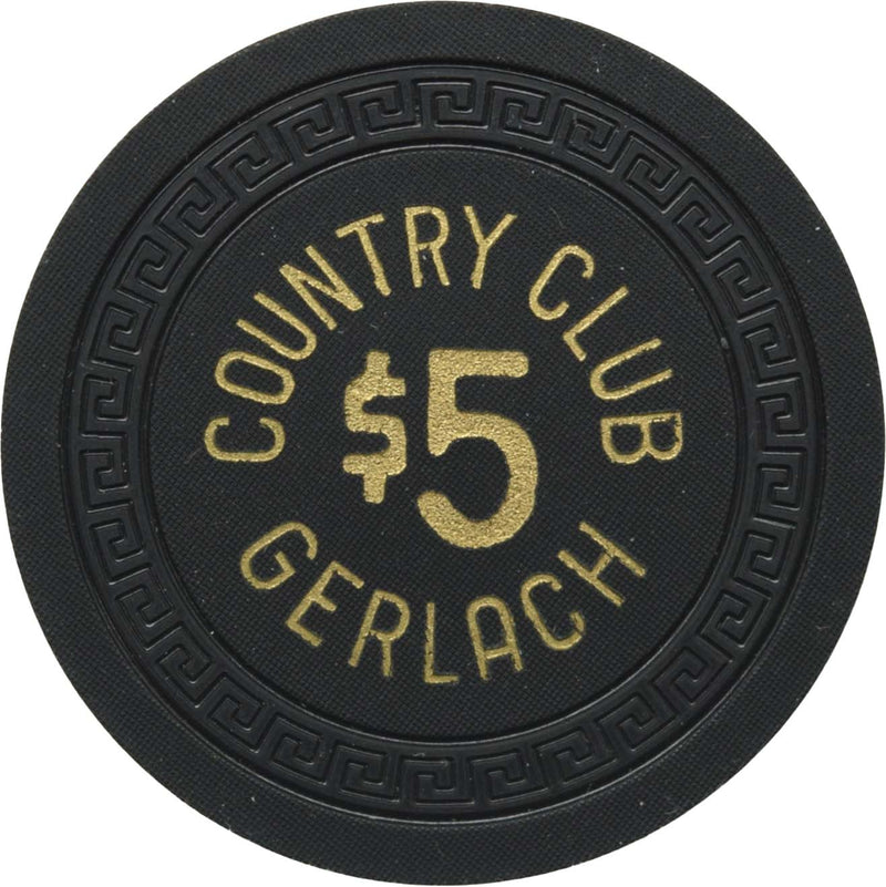 Country Club Casino Gerlach Nevada $5 Chip 1953