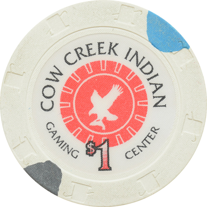 Cow Creek Indian Gaming Casino Canyonville OR $1 Chip