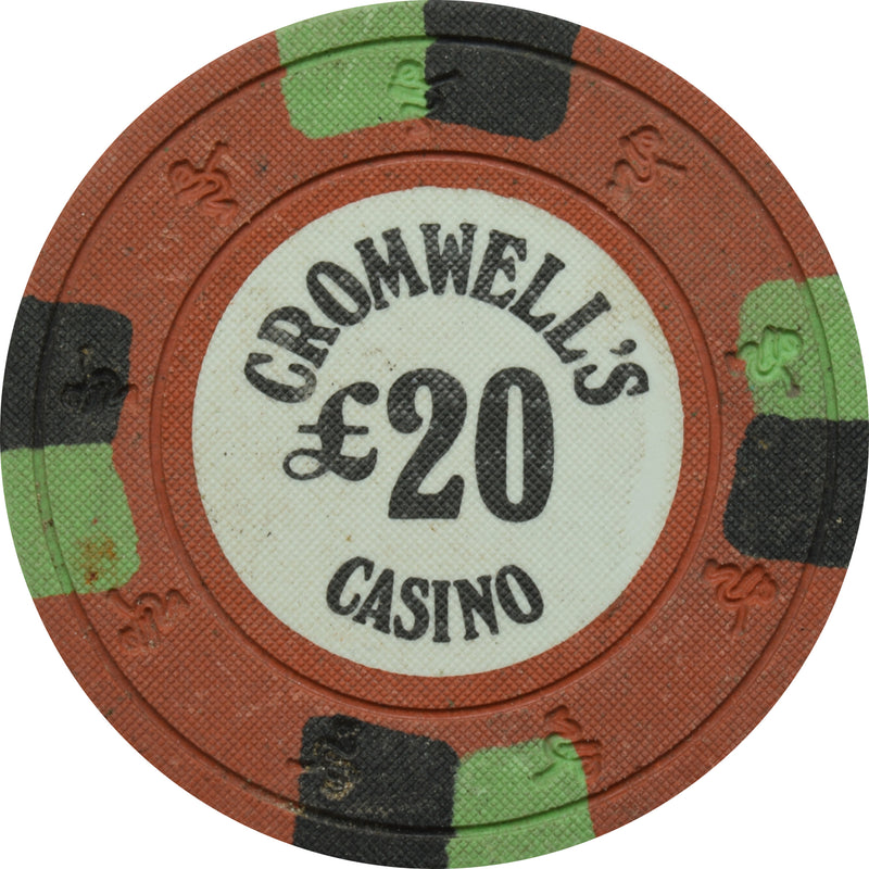 Cromwell's Casino Liverpool United Kingdom UK £20 Chip