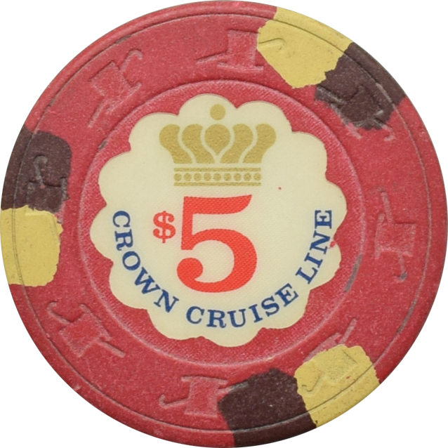 Crown Cruise Line Day Cruise West Palm Beach Florida $5 Chip