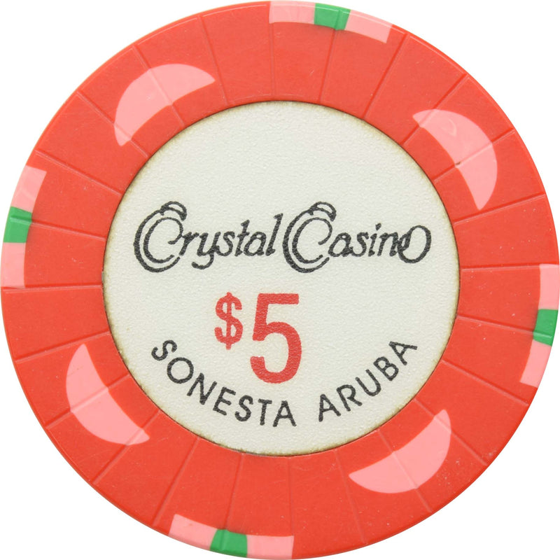 Crystal Casino Oranjestad Aruba $5 Chip