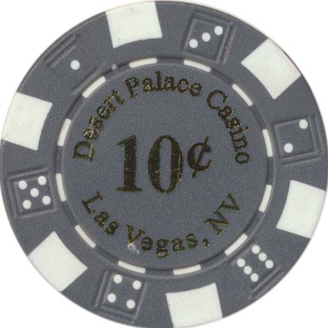 11.5gram Desert Palace Casino Poker Chip in various denominations Set of 25