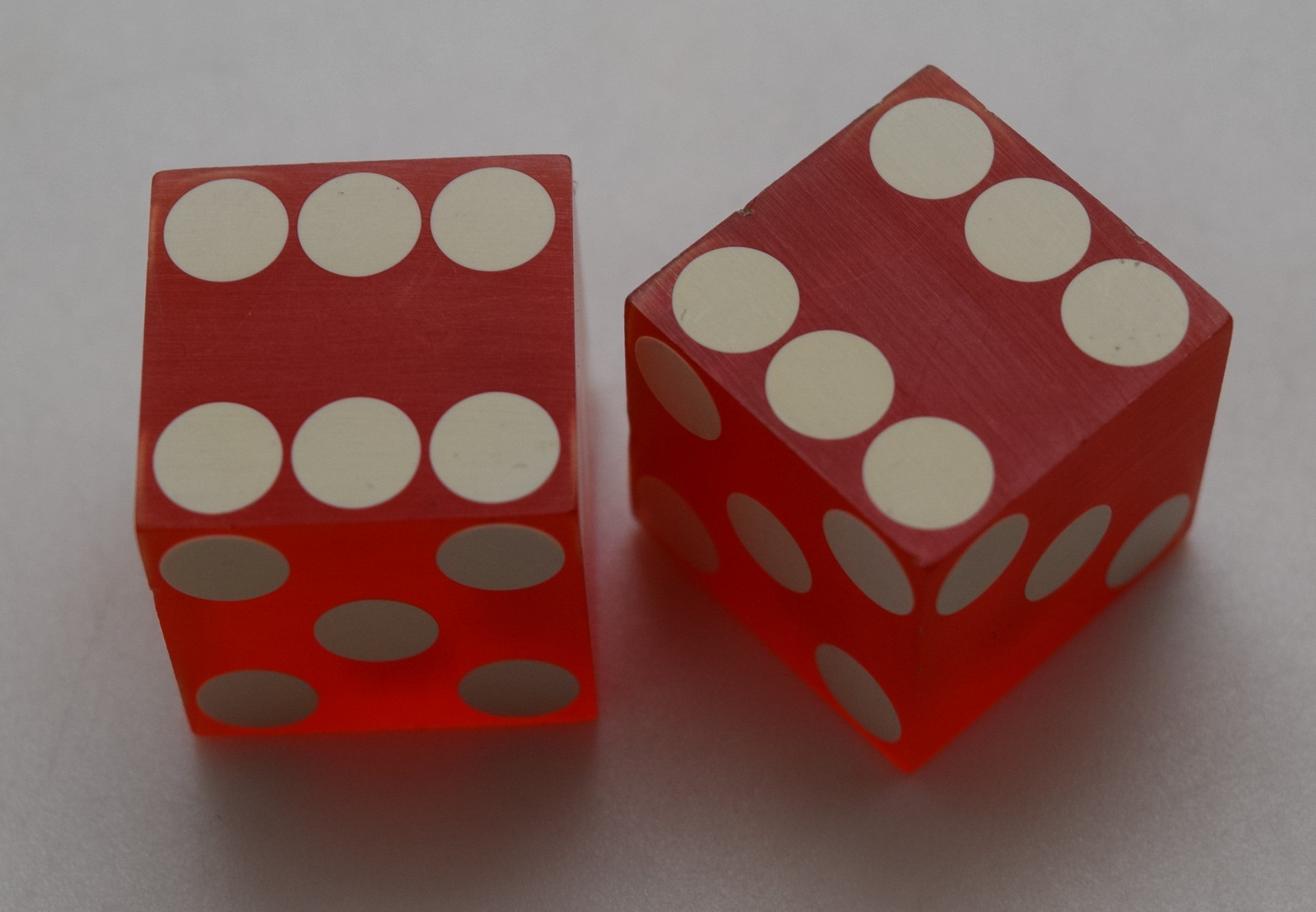 Stardust Casino Las Vegas Nevada Dice Pair Red