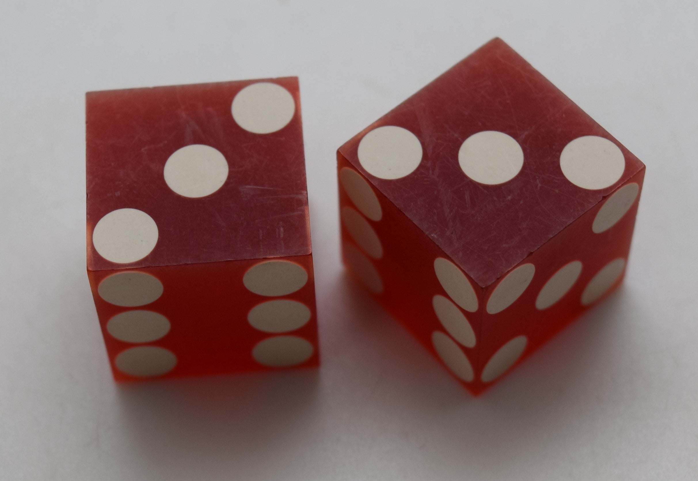 Sundowner Casino Reno Nevada Dice Pair Red