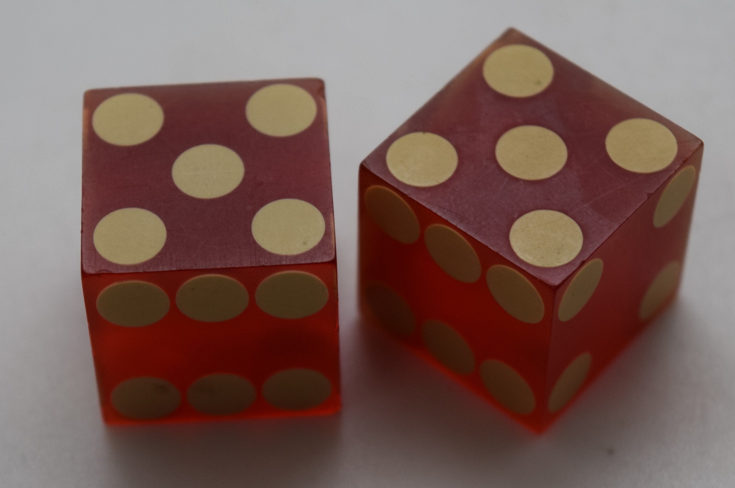 Marina Casino Las Vegas Nevada Dice Pair Red