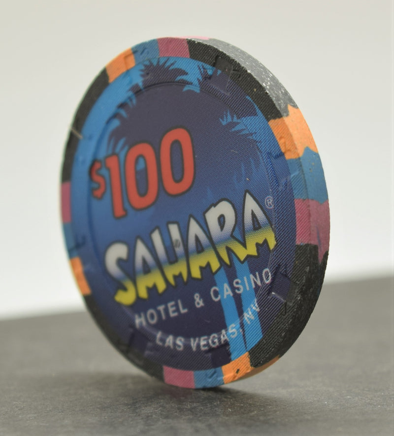 Sahara Casino Las Vegas Nevada $100 Chip 1995