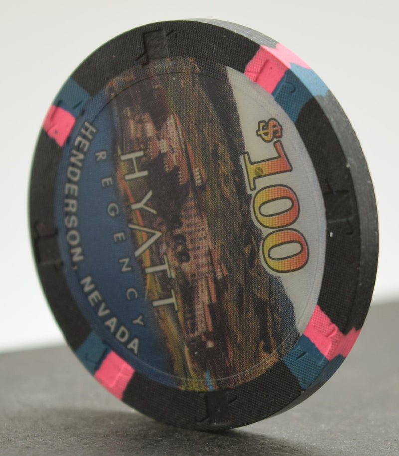 Hyatt Regency Casino Henderson Nevada $100 Chip 1999