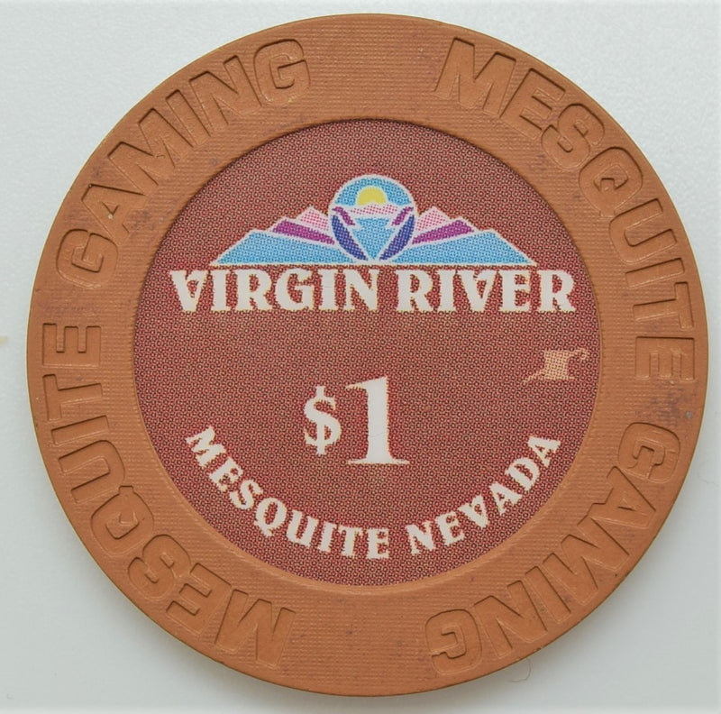 Virgin River Casino Mesquite NV $1 Chip 2015 (
