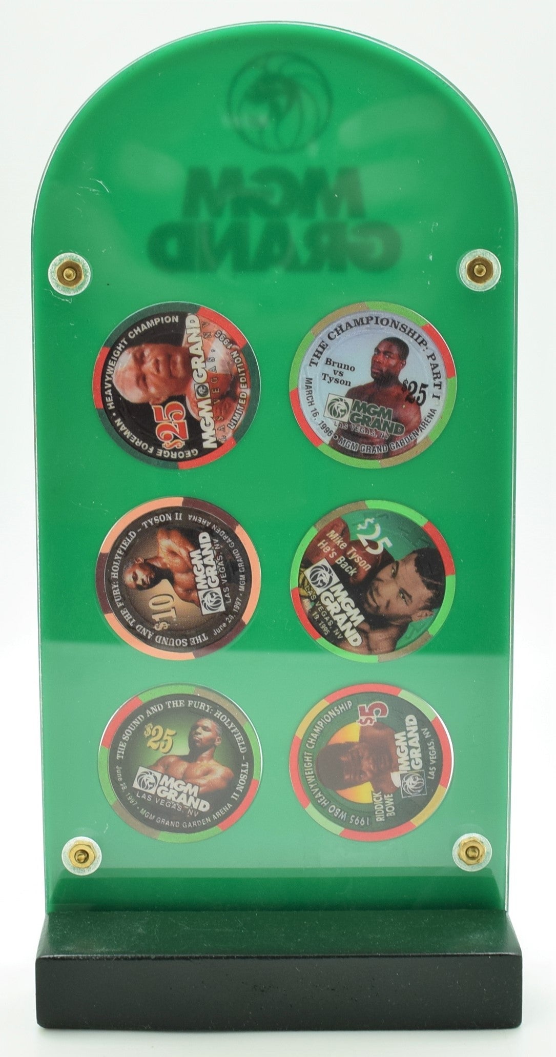 Mike Tyson II (11.4.95) shops $25 MGM Grand Casino Chip