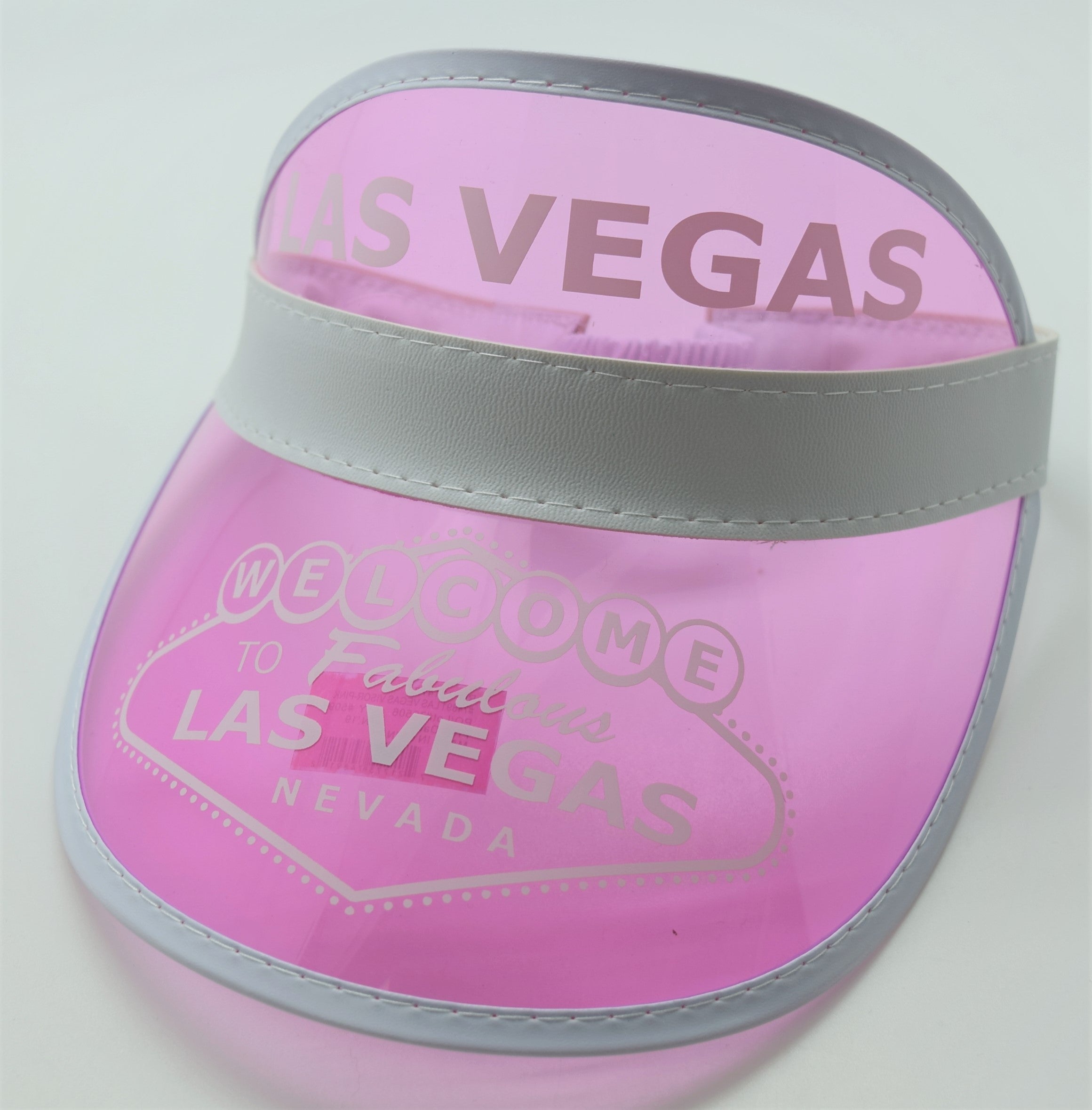 Las Vegas Dealer Visor - One Size Fits Most - PINK