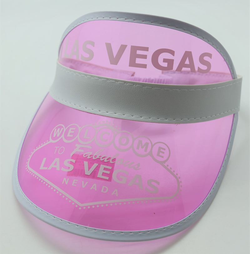 Las Vegas Green Visor Accessory | Adult | Unisex | Green/White | One-Size | Fun Costumes