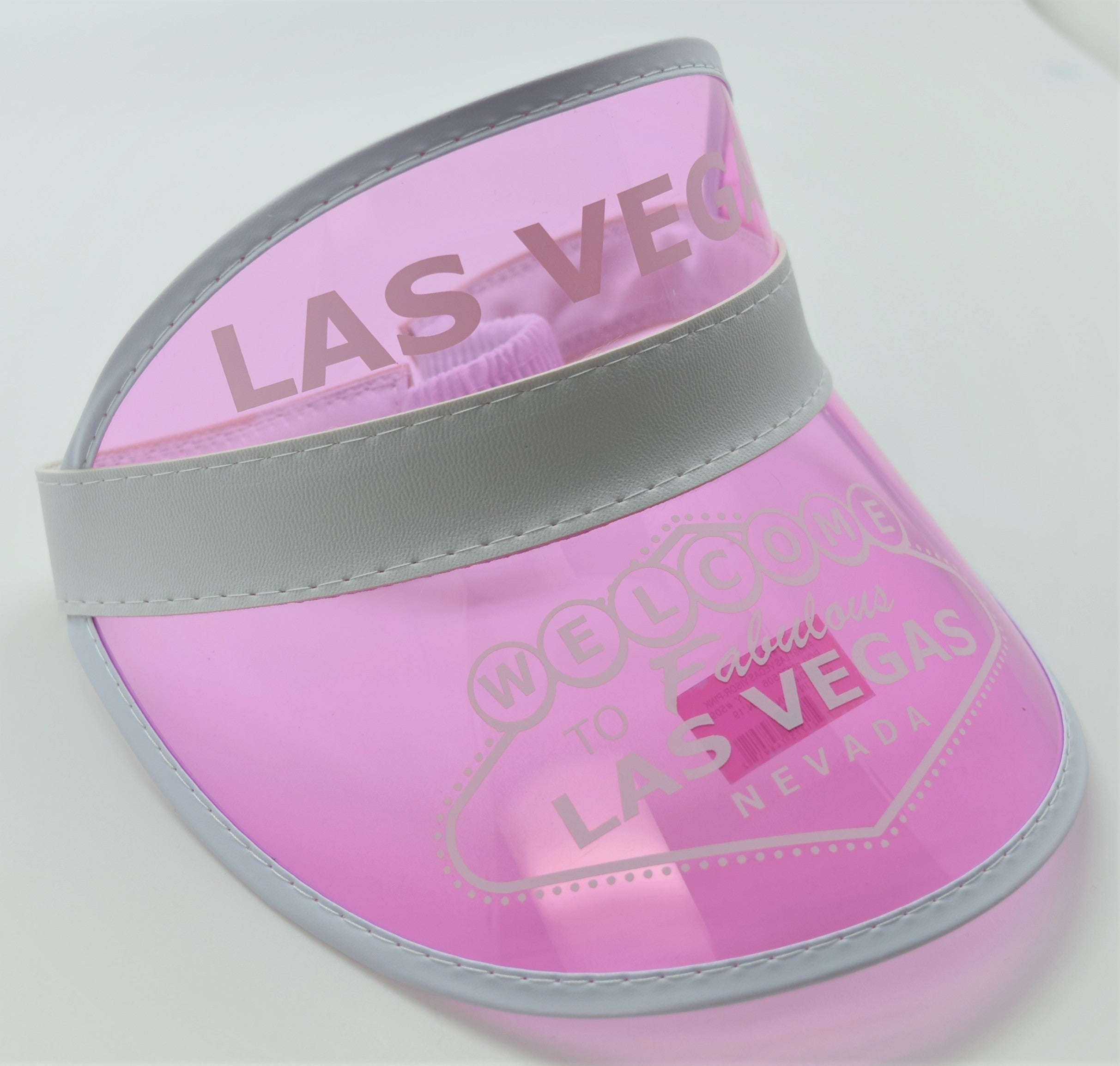 Las Vegas Dealer Visor - One Size Fits Most - PINK