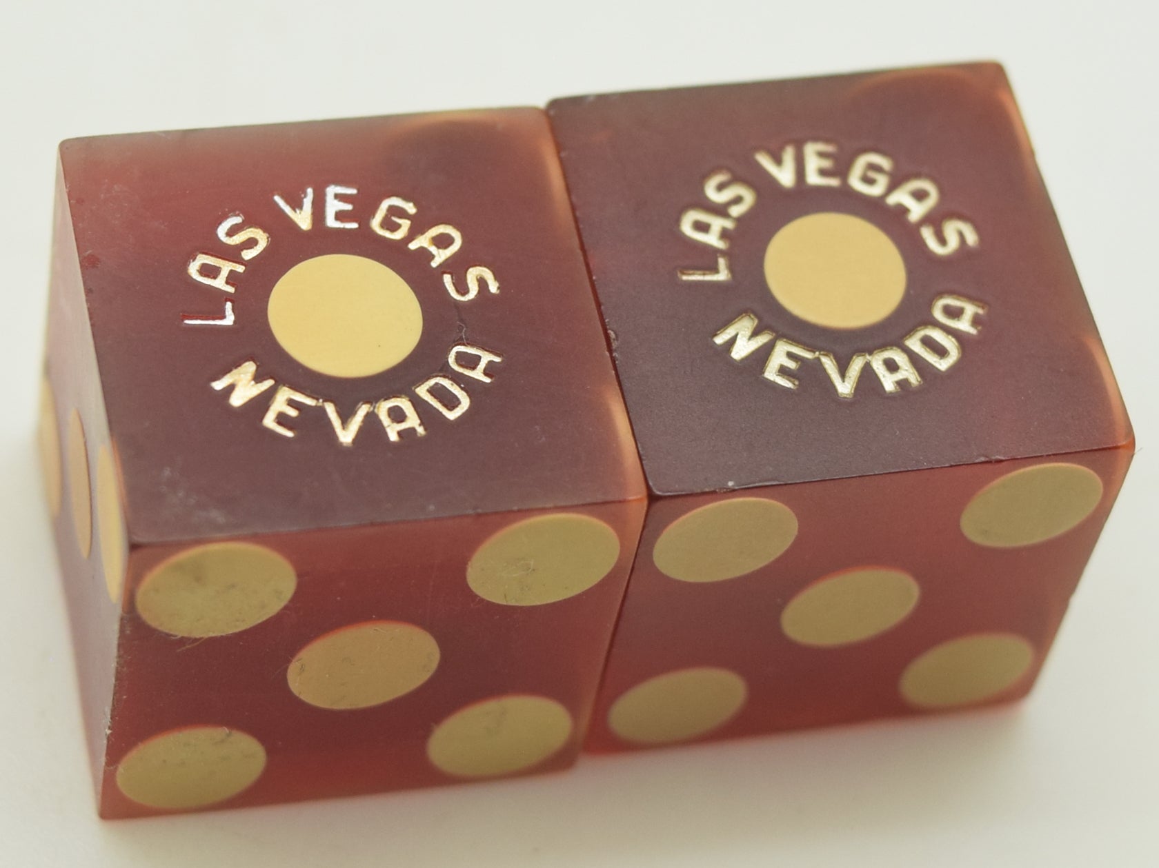 Las Vegas Club Casino Las Vegas Red Dice Pair Matching Logos