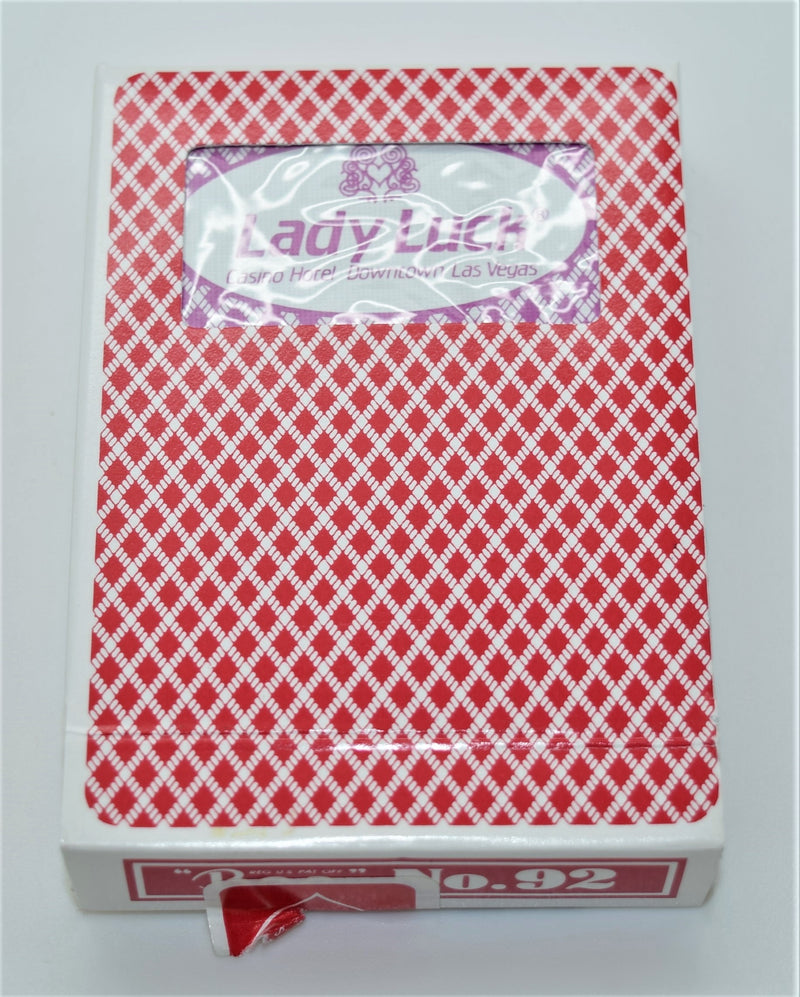 Lady Luck Las Vegas Casino Playing Cards Used  Deck