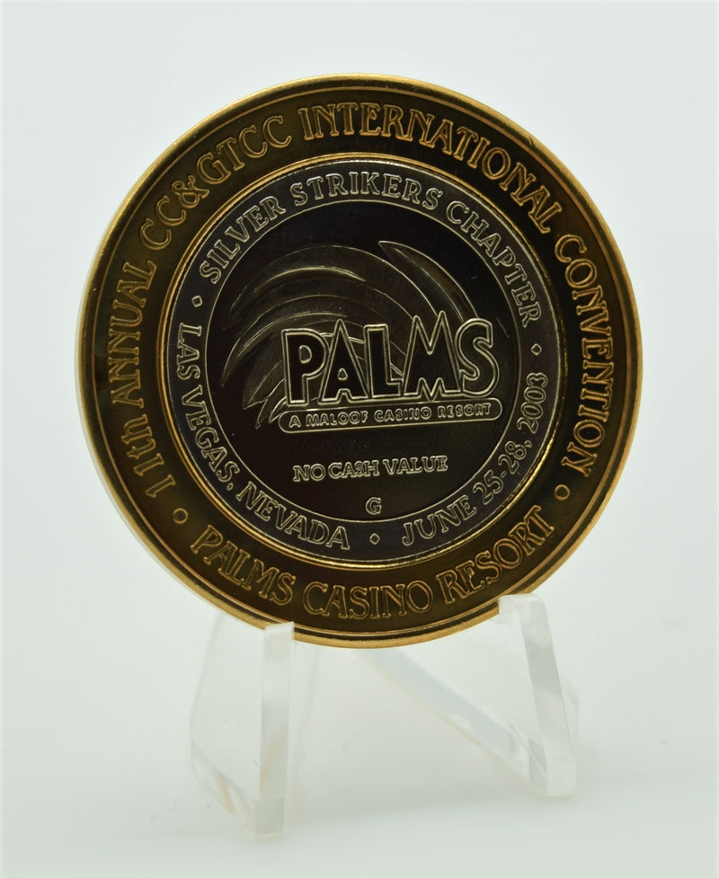 IGT Limited Edition Palms CC&GTCC Silver Strike Commemorative Silver Strike