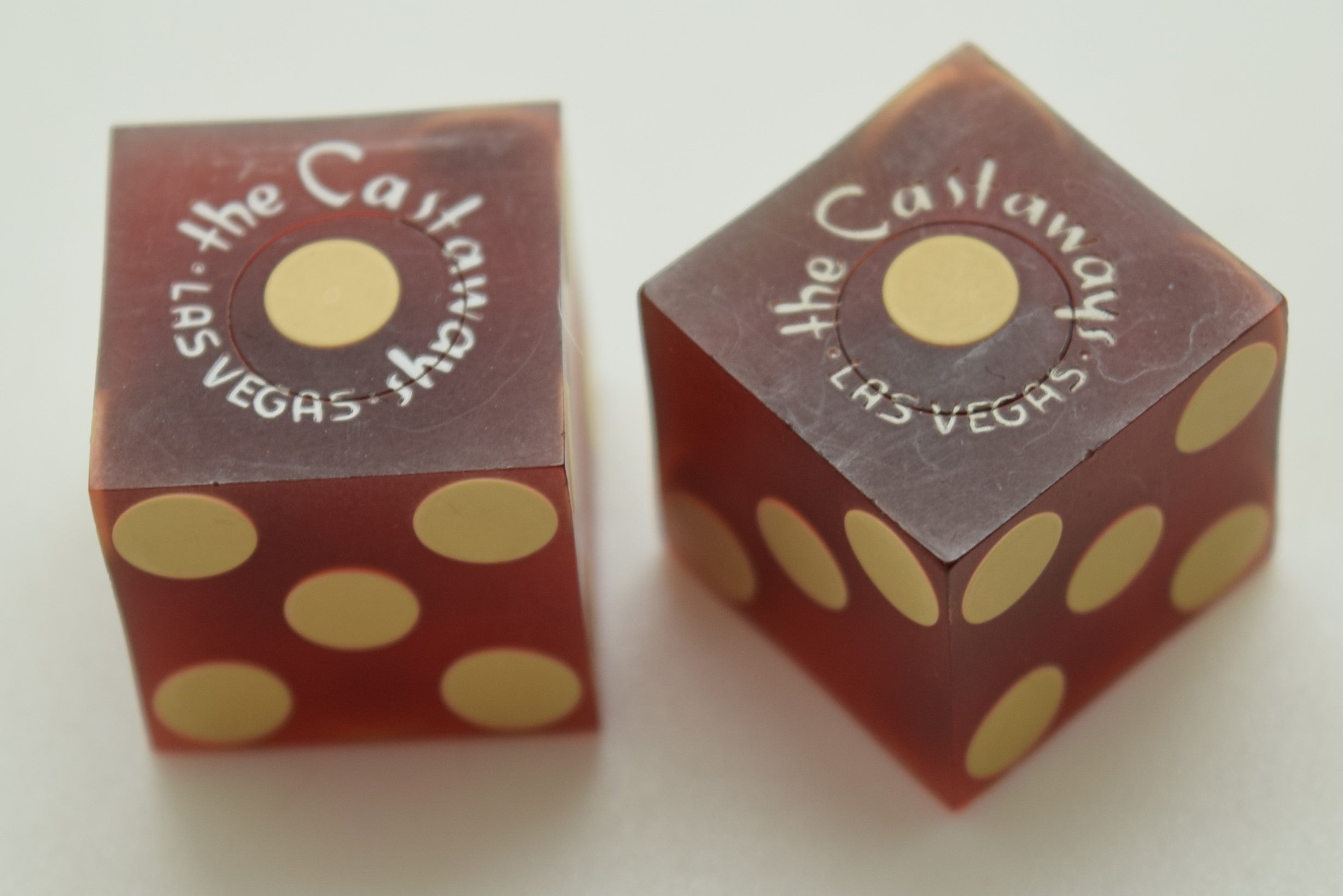 The Castaways Casino Las Vegas Nevada Dice Pair