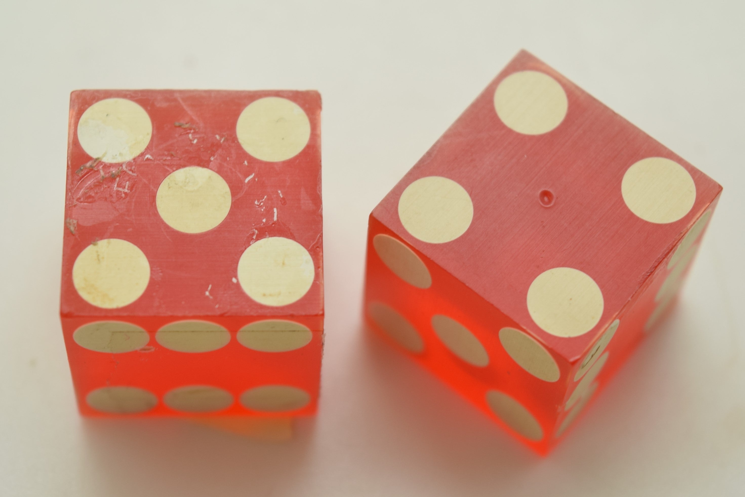 Desert Inn Casino Las Vegas Nevada Red Dice Pair