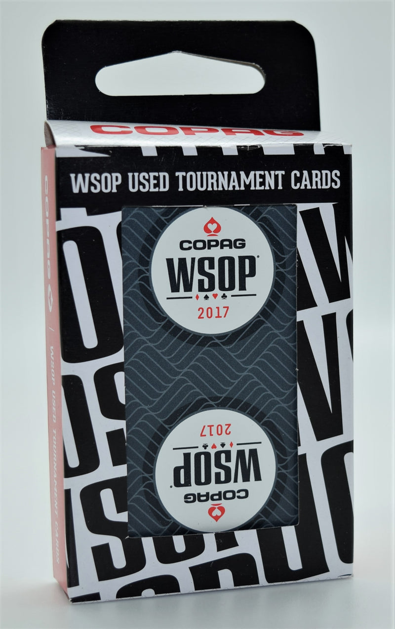 144 Authentic Decks Dealt at 2017 WSOP Used Copag Plastic Playing Cards Bridge Standard Index